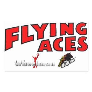Flying Aces Outlaw and Wheelman Sticker