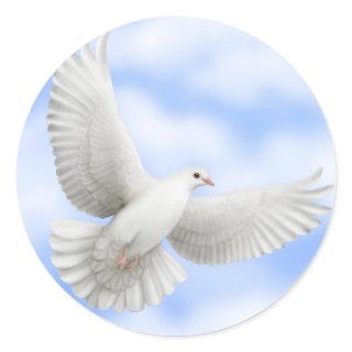 Flying Dove Sticker