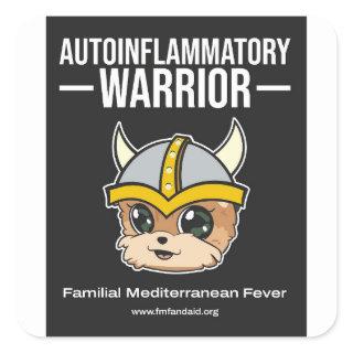 FMF Warrior Sticker