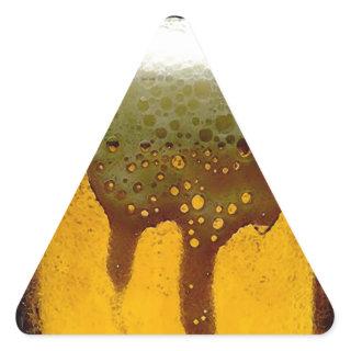Foamy Beer Triangle Sticker
