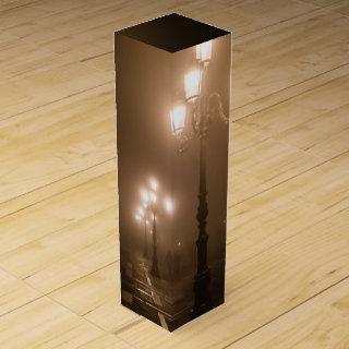 Foggy Piazza San Marco, Venice Wine Box