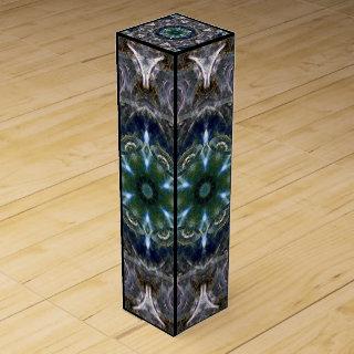 Folk Mandala  Wine Box