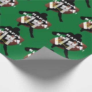 FOOTBALL Theme Gift Wrap HAMbyWG