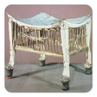 Footstool used by the child-king at the beginning square sticker