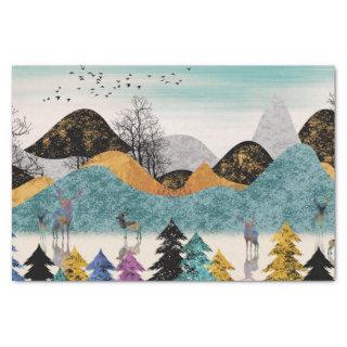 Forest Mural Tissue Paper