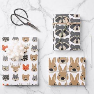 Forest Wild Animals Illustration  Sheets