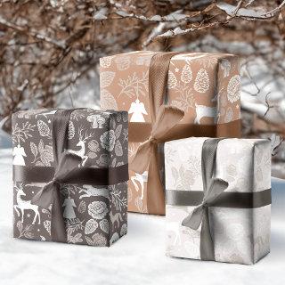 Forest Woodland Animals Fox, Deer, Rabbit & Floral  Sheets