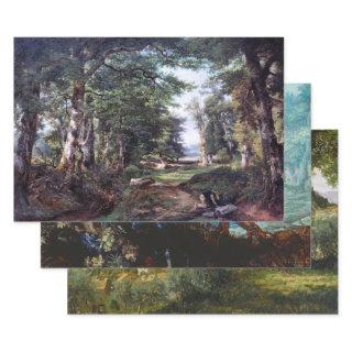 FORESTS AND TREES HEAVY WEIGHT DECOUPAGE  SHEETS
