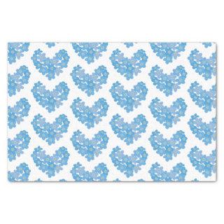 Forget me not tissue paper