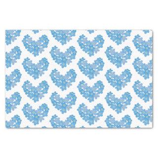 Forget me not tissue paper