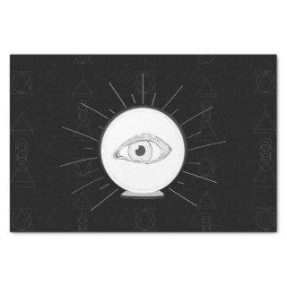 Fortune Teller Eye Seer Esoteric Crystal Ball Tissue Paper