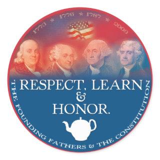 Founding Fathers sticker