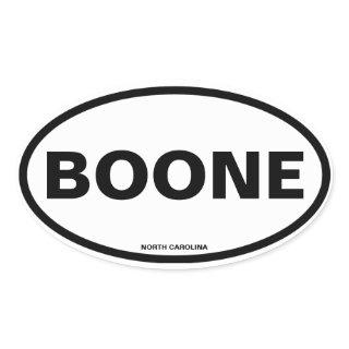 FOUR Boone Oval Sticker