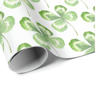 Four Leaf Clover Watercolor