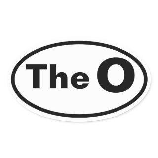 FOUR Oakland "The O" Oval Sticker