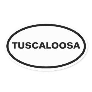 FOUR Tuscaloosa, Alabama Oval Sticker