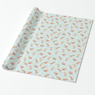Foxy Floral by Origami Prints