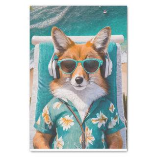 Foxy Rascal, Too Cool for School Tissue Paper