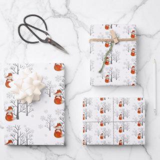 Foxy Winter Forest  Sheets