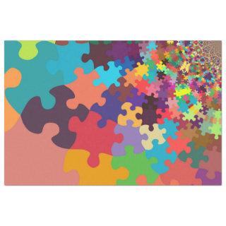 fractal puzzle tissue paper