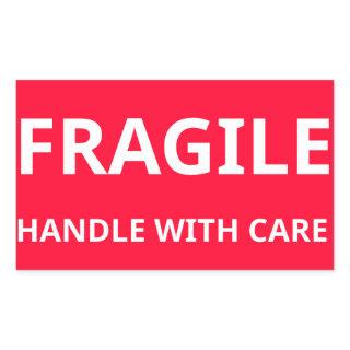 Fragile Handle with Care Sticker