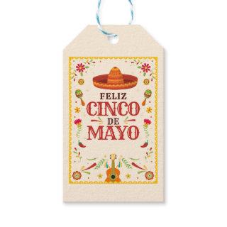 Framed Cinco de Mayo Mexican Gift Tags