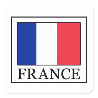 France Square Sticker