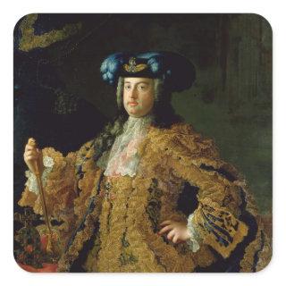 Francis I  Holy Roman Emperor and husband Square Sticker