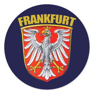 Frankfurt am Main Classic Round Sticker
