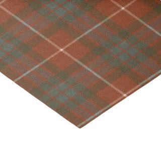 Fraser Red Weathered Scottish Tart Scottish Tartan Tissue Paper