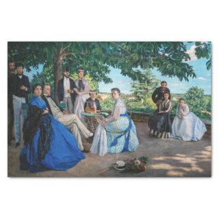 Frederic Bazille - The Family Reunion Tissue Paper