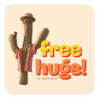 Free Hugs! Square Sticker