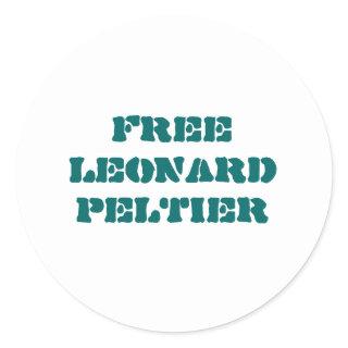 Free Leonard Peltier sticker