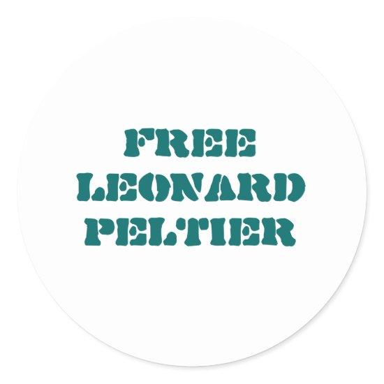 Free Leonard Peltier sticker