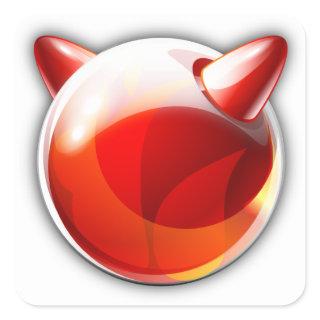 FreeBSD Square Sticker