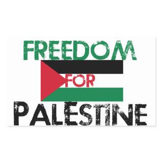 Freedom for Palestine Rectangular Sticker