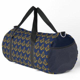 Freemason Masonic Square and Compass Freemasonry Duffle Bag