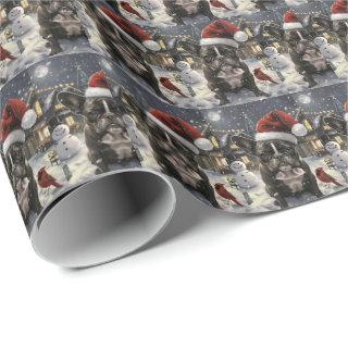 French Bulldog Winter Wonderland Christmas Joy