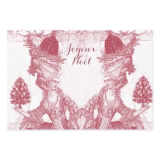 French elegant Marie Antoinette Joyeux Noel  Sheets