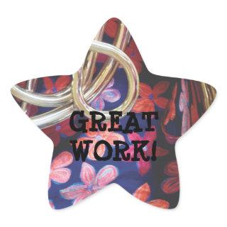 French Horn Reward Sticker