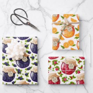 Fresh Fruit Jam  Sheet Set
