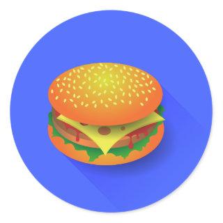 Fresh Hamburger Stickers