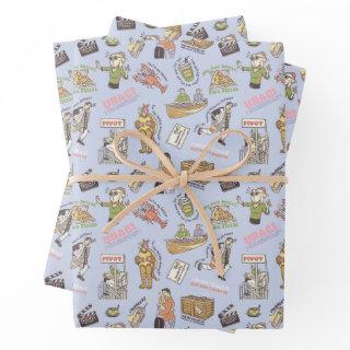 FRIENDS™ Colorful Cartoon Pattern  Sheets