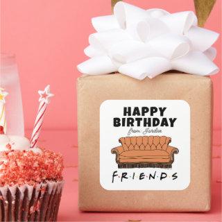FRIENDS™ Couch | Birthday Gift Tag