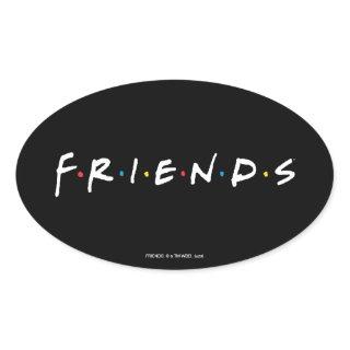 FRIENDS™ Logo Oval Sticker