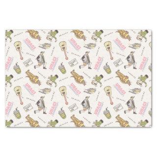 FRIENDS™ Tan Cartoon Pattern Tissue Paper