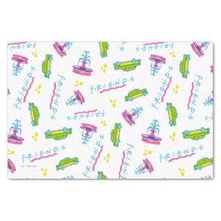FRIENDS™ Taxi and Water Fountain Pattern Tissue Paper