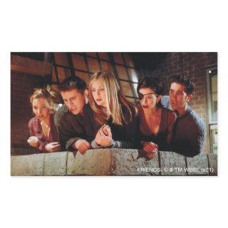FRIENDS™ | The Gang on the Balcony Rectangular Sticker