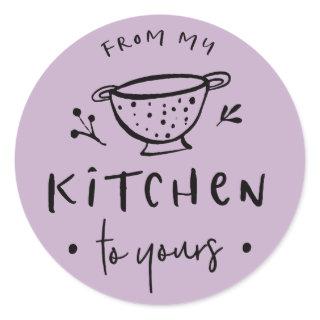 From my Kitchen to yours Sticker Label II
