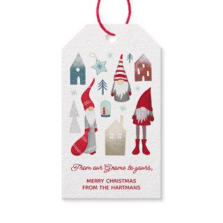 From our Gnome to Yours Cute Christmas Holiday  Gift Tags